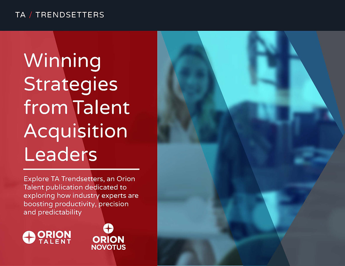 TA Trendsetters, Efficiency & Engagement in Talent Acquisition TA Trendsetters, Efficiency & Engagement in Talent Acquisition