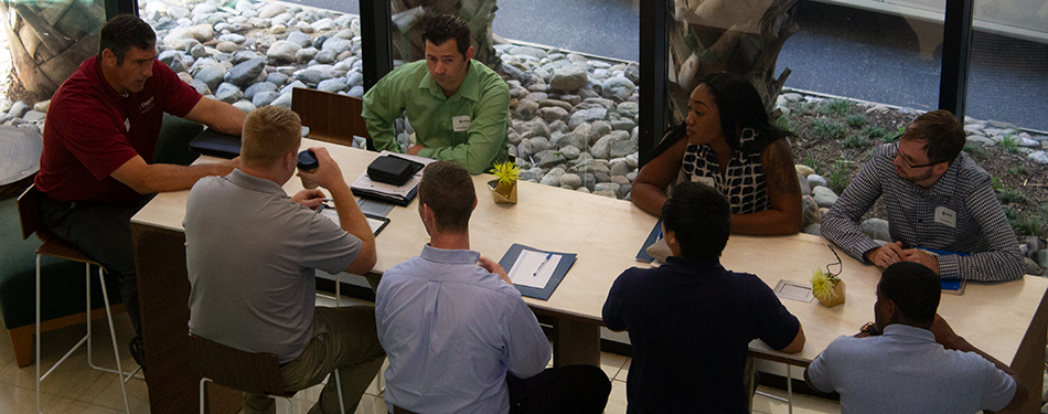 Recruiters are similar to headhunters in that they work to understand what motivates a candidate, but they do not recruit candidates out of a targeted industry - in the case of the recruiters at Orion Talent, the military.