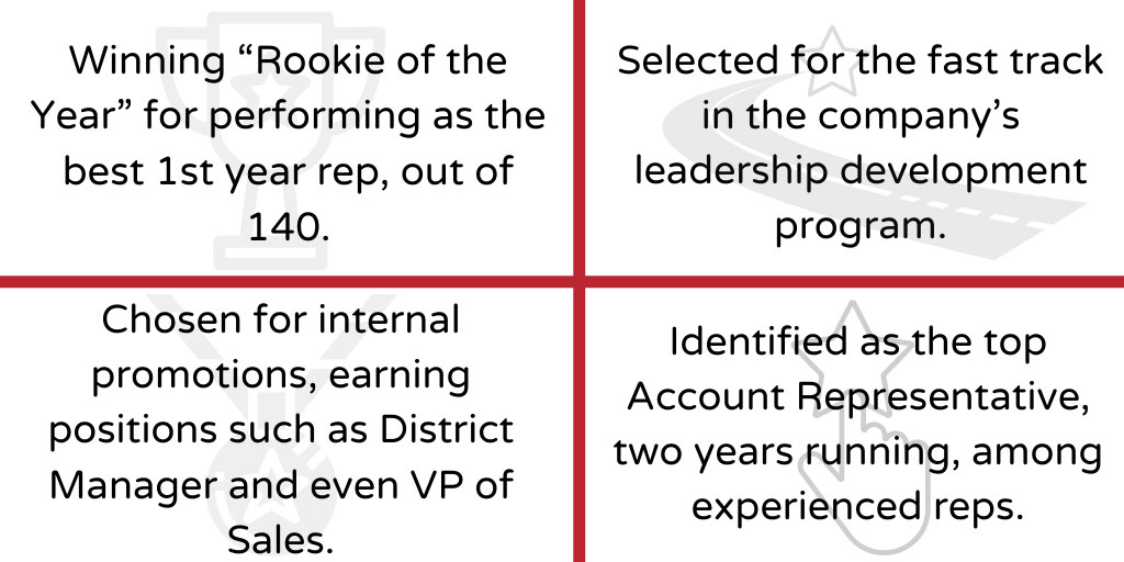 Take a look at the success Orion's candidates have in Sales positions Take a look at the success Orion's candidates have in Sales positions