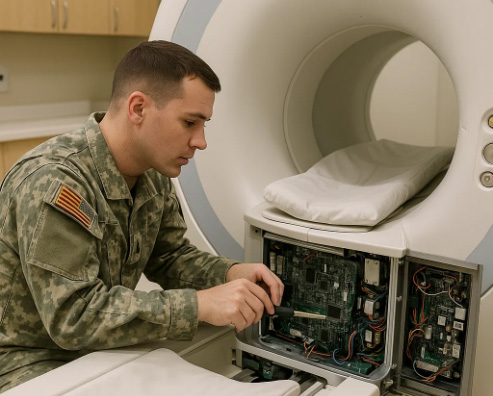 Medical Device Executive Hiring Military Technician.